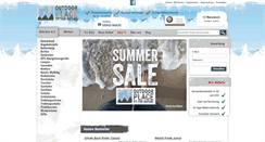 Desktop Screenshot of outdoorplace.de