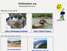 Tablet Screenshot of outdoorplace.org